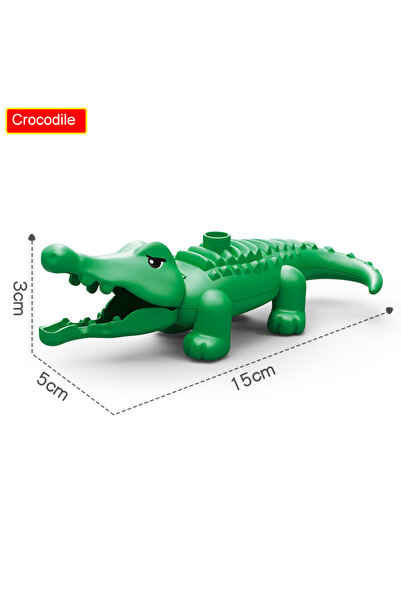 Choice1 Crocodile NEW Big Size Building Blocks Accessories Figures Animals Bl...