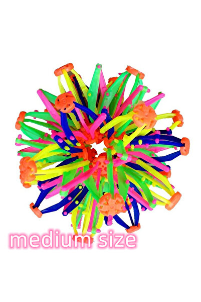 Choice1 14-28cm 1 Pcs Outdoor Magical Colorful Telescopic Ball for Children B...