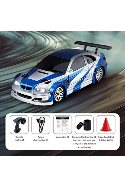 Choice 4302 2.4G RC Drift Car 1/43 4WD Mini Racing Remote Control Car Model H...