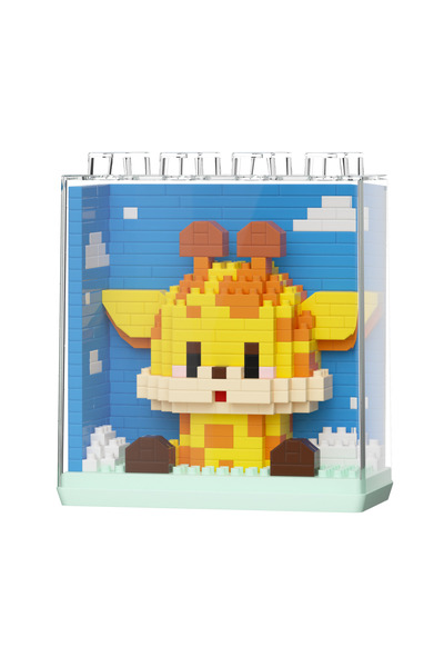 Choice6 WITH BOX NO.91 362PCS HUIQIBAO Cute Animal Micro Panda Model Building...
