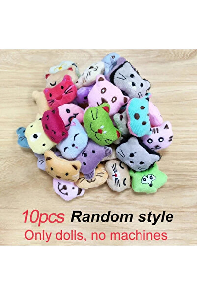 Choice dolls 10pcs random Transparent Twisted Egg for Mini Claw Machine Toys ...
