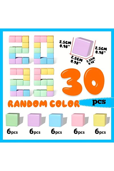 choice2 Big Size-30pcs Magnetic Blocks for Kids, Big Size Magnetic Cube Senso...