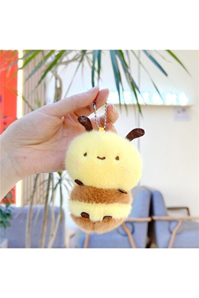 Choice Bead Chain 11cm Cute Instagram Style Bee Pendant Plush Toys Chubby Ani...