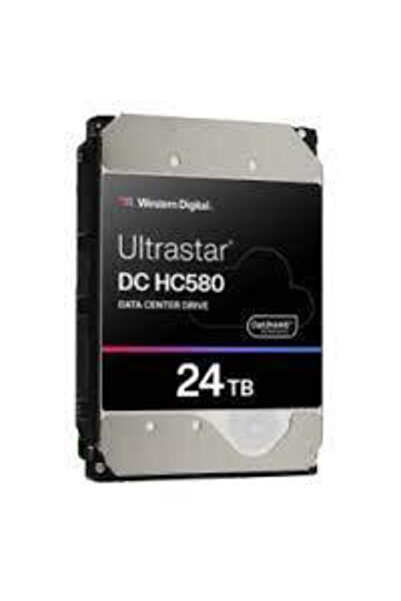 WESTERN DIGITAL Hard Disk Drive(HDD), Western Digital, Ultrastar DC HC580, 24...