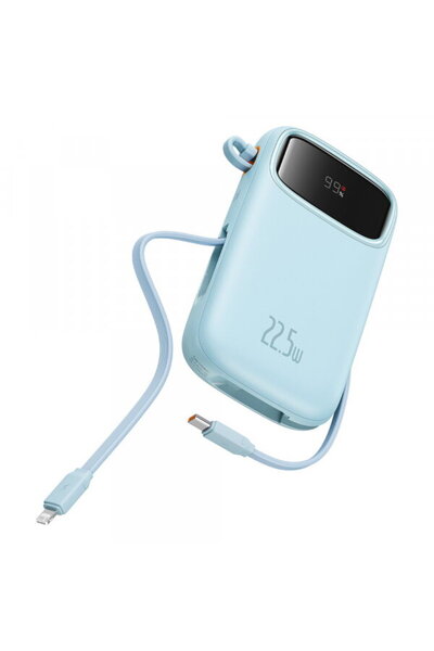 Baseus External Battery Qpow Pro+, 10000mAh, 22.5W, QC + PD, 1 x Lightning - ...