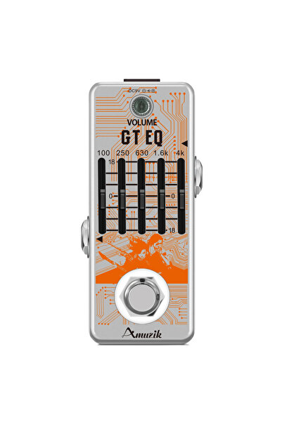 Choice Guitar EQ Amuzik Electric Guitar EQ Pedal Bass Equalizer Effects Pedal...