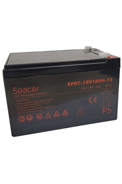 Spacer Acumulator UPS SPBT-12V12AH-T2, 12V, 12Ah
