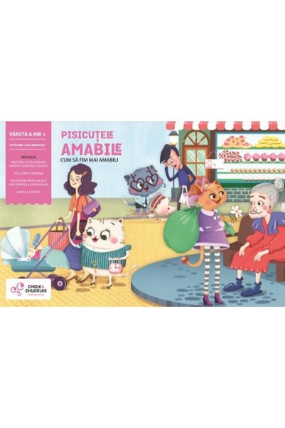 Chalk and Chuckles Joc interactiv - Pisicutele amabile