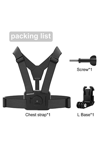 Choice1 For Action camera Chest Strap Vest Carrier Mount for GoPro Hero 13 12...