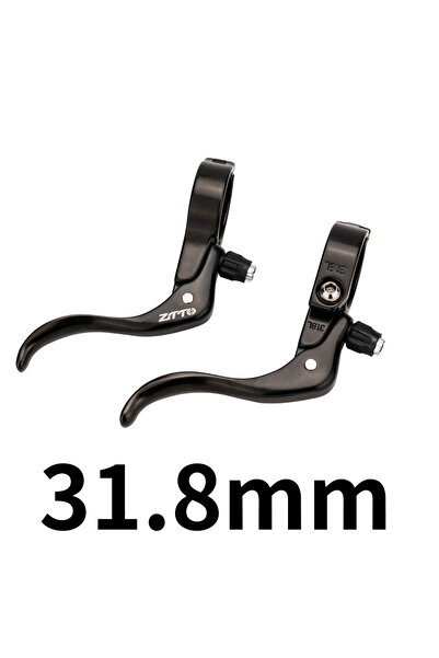 ZTTO 1pair BLACK 31.8 Bicycle Parts Road Bike Brake Levers 22.2 31.8 Fixed Ge...