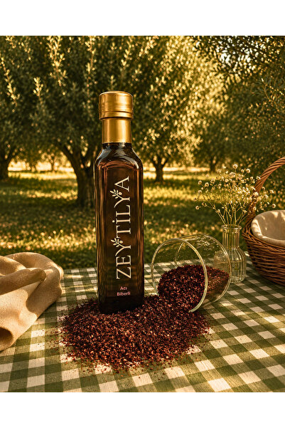 Acı Kırmızı Biberli Zeytinyağı 250 ml