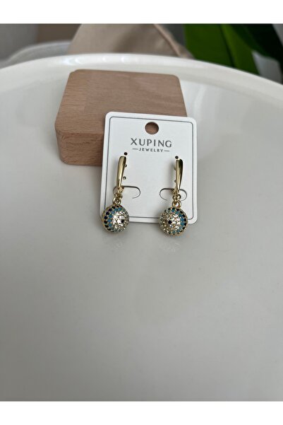 XUPING JEWELRY Nazar boncuk detay küpe