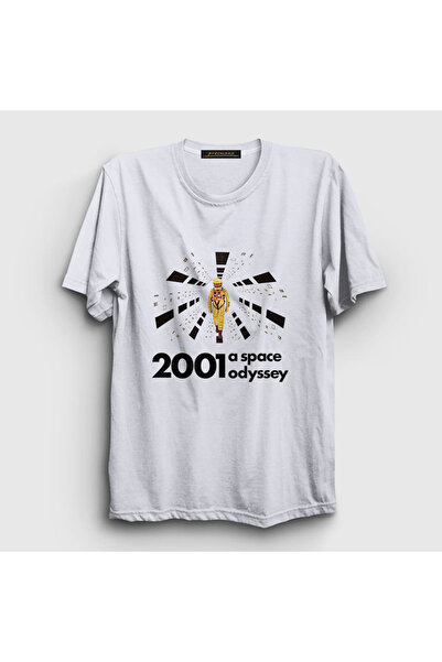 Presmono Unisex White Astronaut V2 Movie 2001 A Space Odyssey T-shirt241510tt