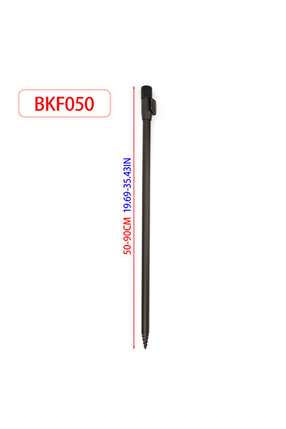 HIRISI 50-90CM 1/2Pcs Carp Fishing Bank Sticks Aluminium Alloy Rod Pod Suppor...