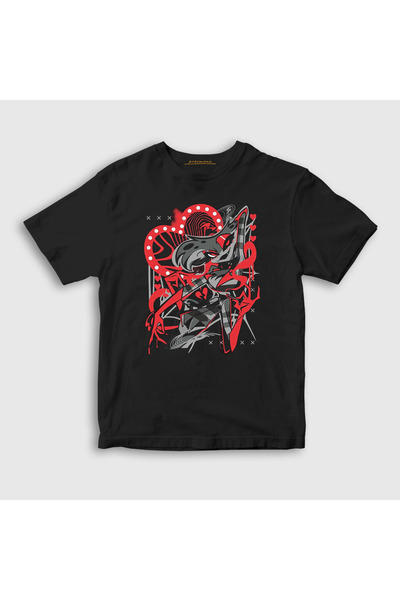 Presmono Unisex Kids Black Angel Dust Helluva Hazbin Hotel T-Shirt 526158Tt