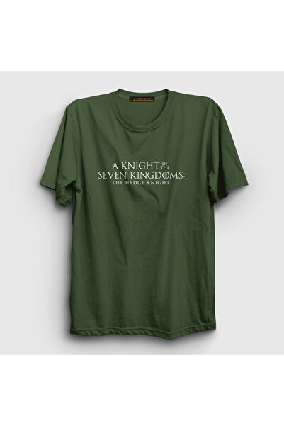Presmono Unisex Khaki Logo a Knight of the Seven Kingdoms T-Shirt 607120Tt