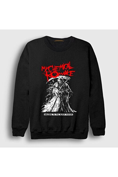 Presmono Unisex Black Black Parade V2 Rock My Chemical Romance Sweatshirt 616...