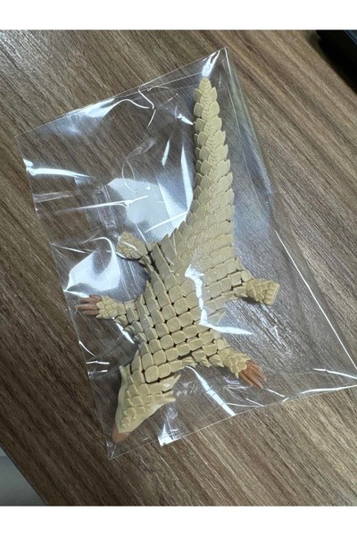 Choice 1Pcs 3D Printing Of Stress Relieving Pangolin Models Animal Joints Toy...