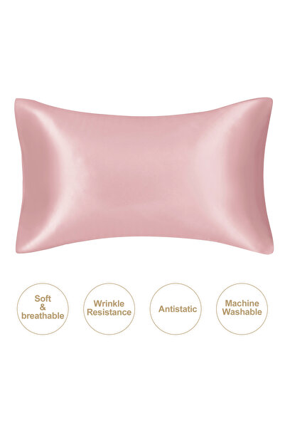 Choice Queen50X75CM 1PC Cherry Pink JuwenSilk Silky stain pillowcase luxury s...