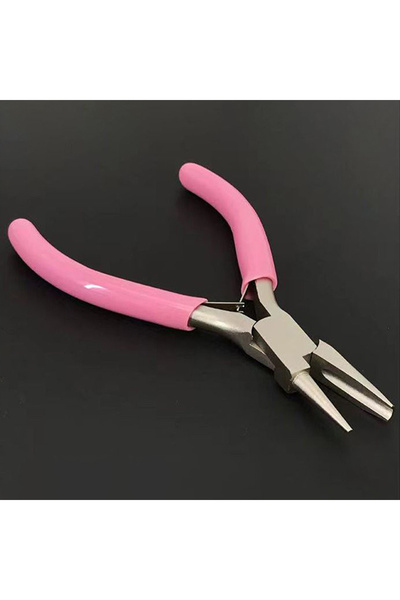 Choice 4.5 Inches 1pcs pink 5-inch Professional Round Concave Pliers, Used fo...