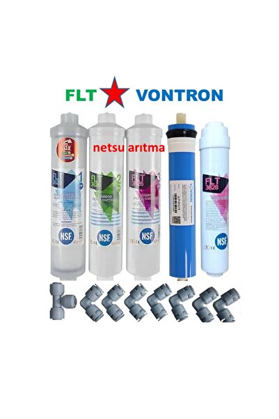 netsu arıtma -NSF li Vontron Membranlı Ravent, Ocean, Miramak Uyumlu Kapalı K...