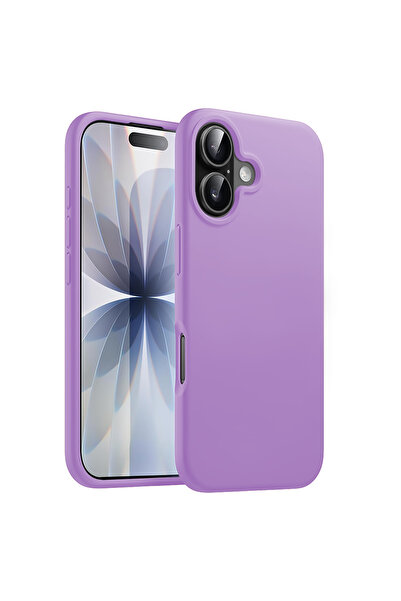 Casey Studios Apple iPhone 17 Case, silicone, microfiber, slim, raised edges,...