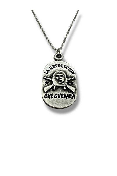 Herşey Nota Revolution - Unisex Necklace with Che Guevara Figure - Freedom, C...
