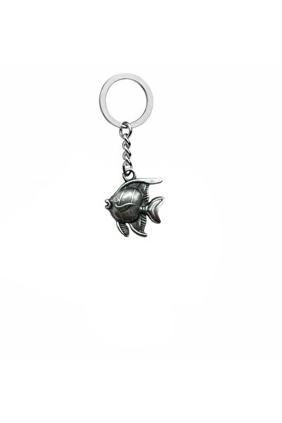 Herşey Nota Unisex Keychain with Fish Model Figure – Elegant, Meaningful, and...