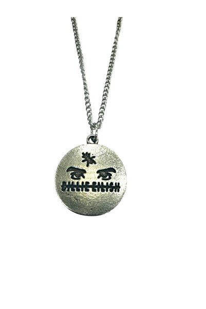 Herşey Nota Billie Eilish Locket Necklace – 60 cm Chain – Unisex Music Accessory