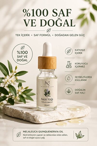 morzella % 100 Saf, Doğal Nioli Yağı, 10 ML