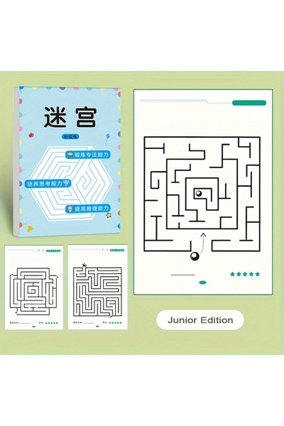 choice2 01 New Children Maze Book Find Differences Concentration Training Int...