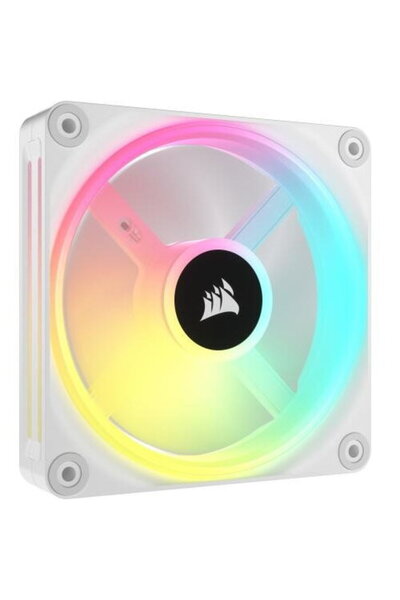 Corsair Ventilator iCUE LINK QX120 RGB Magnetic Dome, Expansion Kit, 120 mm, Alb