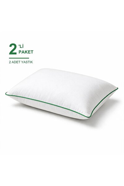Binna Soft Cloud Support Biyeli Yastık 2'li Paket 50x70 cm 1100 gr Boncuk Sil...