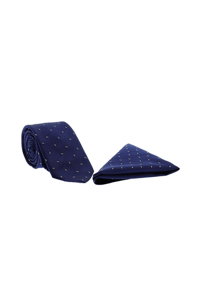 Abdullah Kiğılı Set of 2 Italian Silk Ties & Handkerchiefs