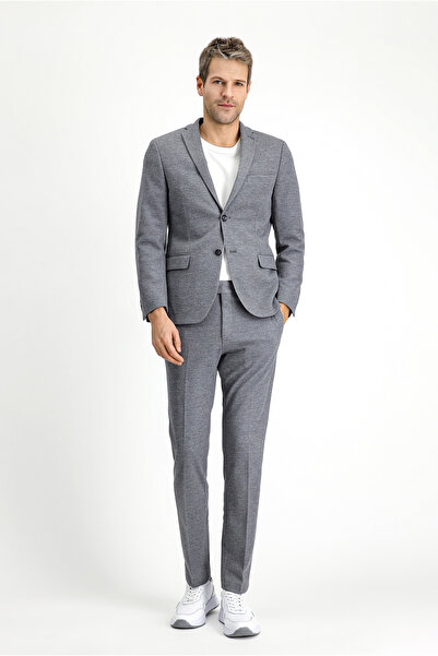 Kiğılı 7 Drop Super Slim Fit Eksra Dar Kesim Pamuklu Örme Klasik Kumaş Pantolon