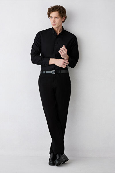 Kiğılı Slim Fit, Slim Cut, Side Pockets, Lycra Stretch Canvas / Chino Trousers