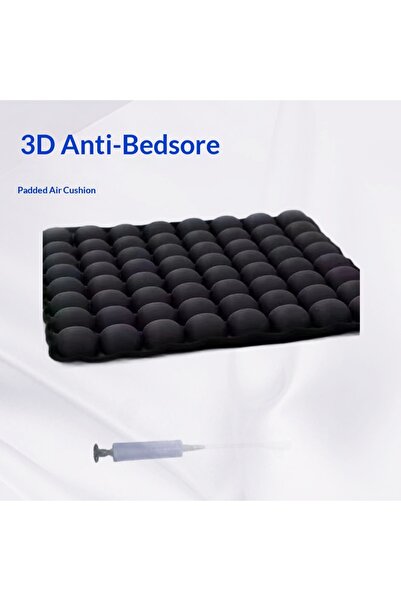 choice2 45x45cm black Anti-Decubitus 5D Air Cushion - with 56 Interconnected ...