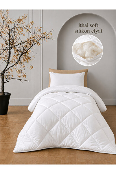 SEVHOME CONCEPT Yumuşak İthal Silikon Elyaf -Tek Kişilik Yorgan .Microfiber Ü...