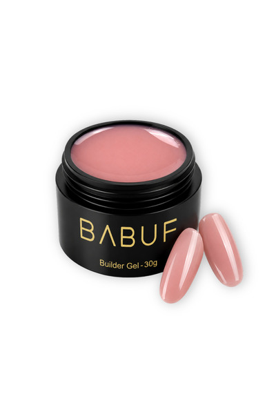 BABUF Gel de construcție autonivelant BABUF, Ciocolată Caldă BG5, roz nude, 30g