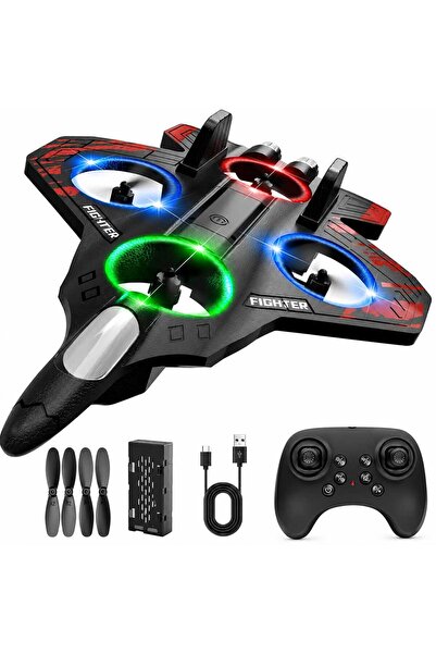 Generic RC Plane 360° Flips, 2.4GHz Remote Controlled Aeroplane Quadcopter Fi...