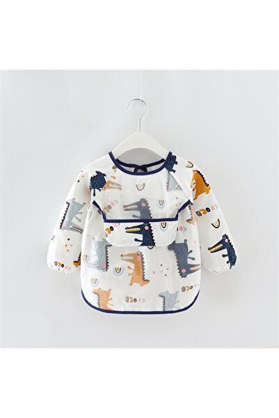 Choice9 0-2Years Dinosaur Newborn Baby Bibs Blouse Waterproof Long-sleeved Re...