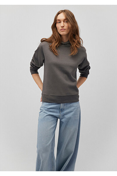 Mavi cu glugă Antracit Swea tricou 1S10191-86560