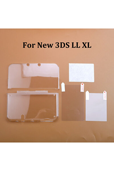 Choice New 3DS LL 2 in 1 JCD For New 2DS 3DS XL LL Clear Split Shell Transpar...