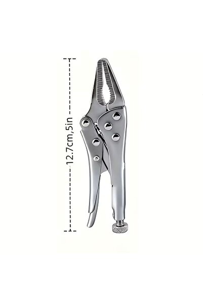 Choice 1PC 5-Inch Heavy-Duty Mini Sharp-Nose Pliers - Adjustable Height, Non-...