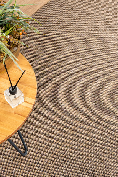 Estiva Home Beige Brown Natural Sisal Jute Rug Washable Non-Slip Sole Woven M...