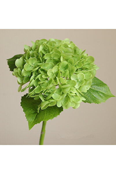 Choice1 green Green Real Touch Hydrangea Artificial Flowers Latex Large Hydra...