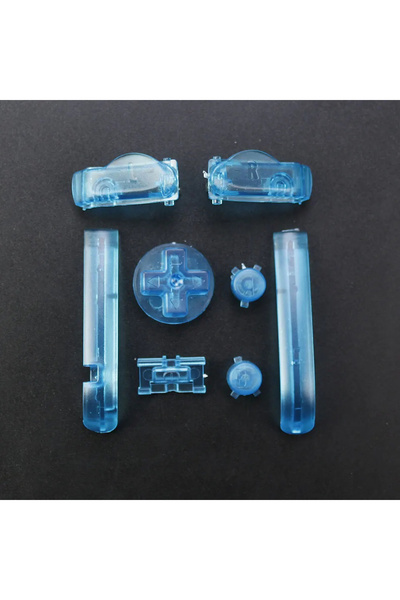 Choice7 P clear blue 1Set High Quality Original Size Buttons Keys For Gameboy...