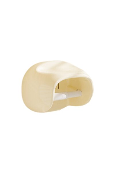 choice2 White No Punching Bathroom Roll Holder Wall Mounted Waterproof Toilet...
