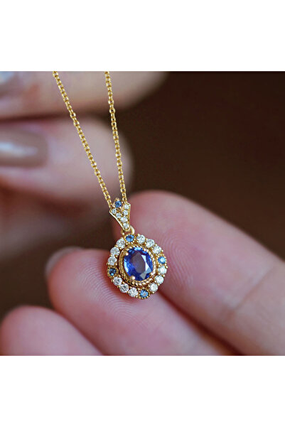 Choice XL1154 Huitan Charming Purple Cubic Zirconia Necklace for Women Newly ...