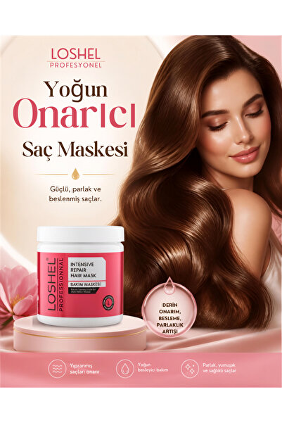 LOSHEL SMOOTHİNG SAÇ MASKESİ YOĞUN ONARICI 250ML